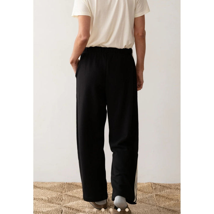 DONNI. Eco-Terry Stripe Crop Pant Bottoms Parts and Labour Hood River Oregon Clothing Store