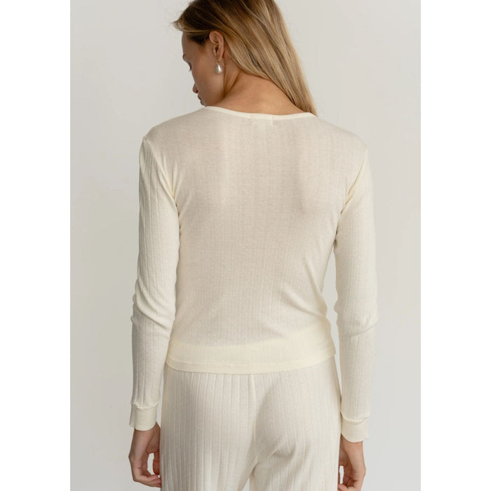 DONNI. The Pointelle Long Sleeve Shirts & Tops Parts and Labour Hood River Oregon Clothing Store
