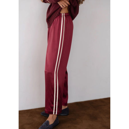 DONNI. The Silk Stripe Crop Pant Bottoms Parts and Labour Hood River Oregon Clothing Store