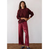 DONNI. The Silk Stripe Crop Pant Bottoms Parts and Labour Hood River Oregon Clothing Store