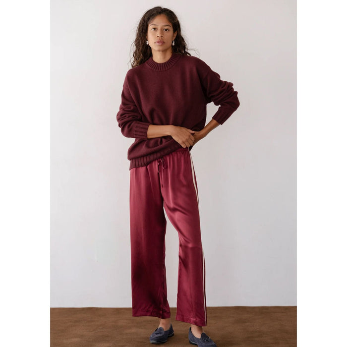 DONNI. The Silk Stripe Crop Pant Bottoms Parts and Labour Hood River Oregon Clothing Store