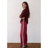 DONNI. The Silk Stripe Crop Pant Bottoms Parts and Labour Hood River Oregon Clothing Store