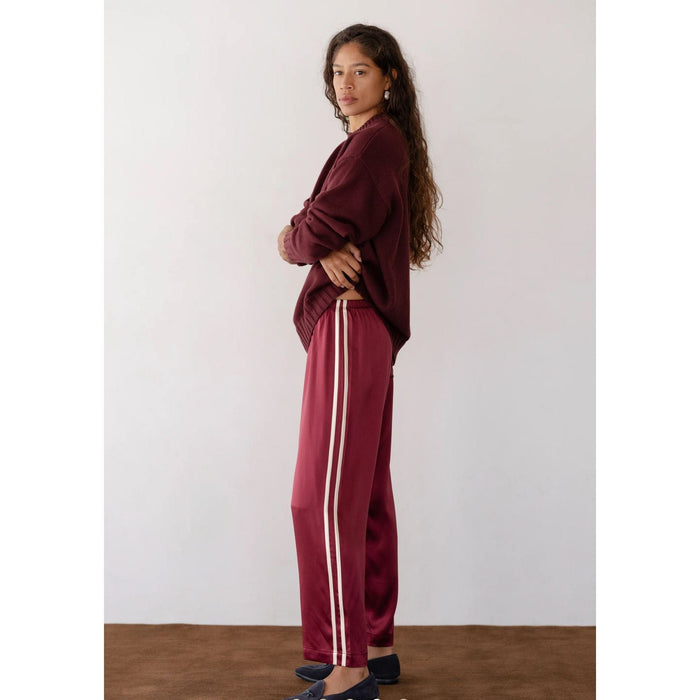 DONNI. The Silk Stripe Crop Pant Bottoms Parts and Labour Hood River Oregon Clothing Store