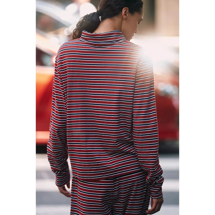 DONNI. The Stripe Jersey Turtleneck Shirts & Tops Parts and Labour Hood River Oregon Clothing Store