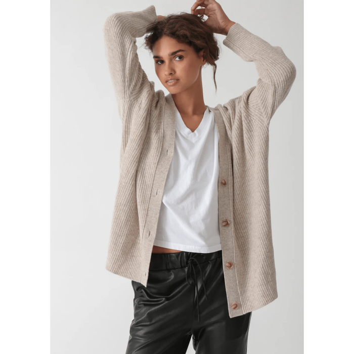 Electric & Rose Everyday Cardigan Oatmeal Heather / XS Shirts & Tops Parts and Labour Hood River Oregon Clothing Store