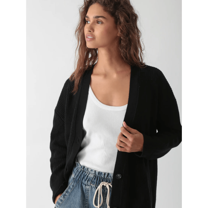 Electric & Rose Everyday Cardigan Onyx / XS Shirts & Tops Parts and Labour Hood River Oregon Clothing Store