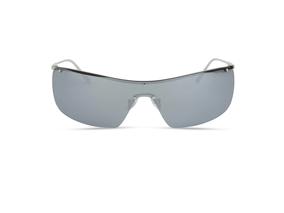 Elisa Johnson Vito in Silver Chrome Lens Parts and Labour Hood River Oregon Clothing Store