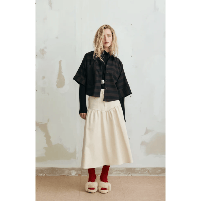 Eve Gravel Katarina Top Brown/Noir / XS Shirts & Tops Parts and Labour Hood River Oregon Clothing Store