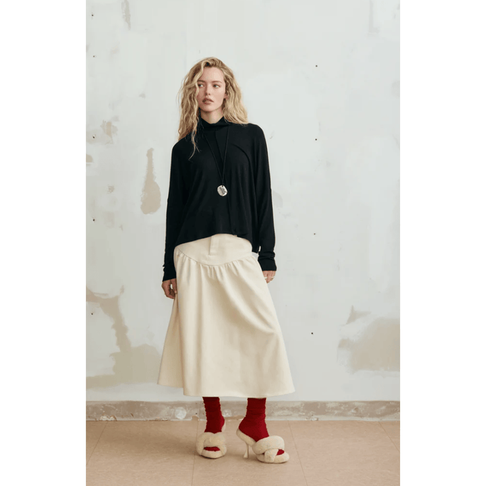 Eve Gravel RENNAI TOP Noir / XS Shirts & Tops Parts and Labour Hood River Oregon Clothing Store