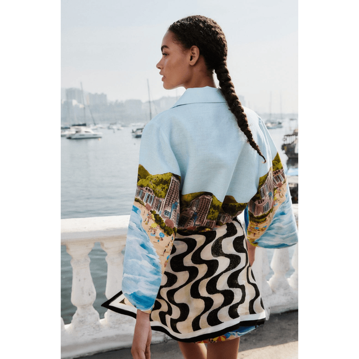Farm Rio Multicolor Copacabana Beach Long Sleeve Kimono Dresses & Jumpsuits Parts and Labour Hood River Oregon Clothing Store
