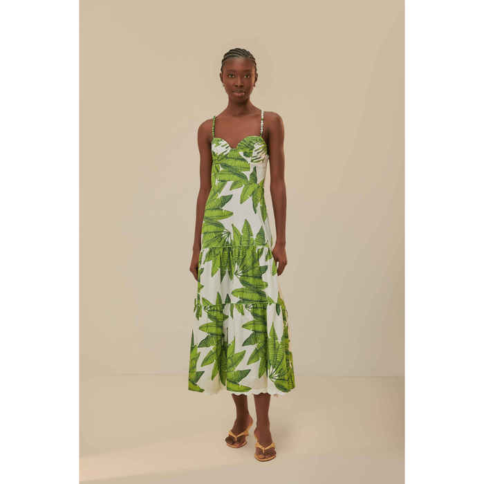 Palm midi dress sales