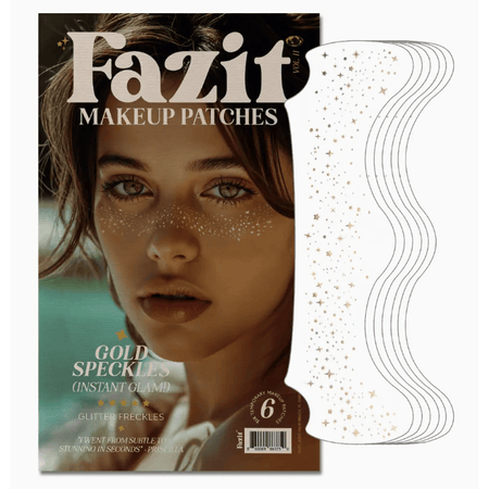 Fazit Gold Glitter Freckles Makeup Patches Accessories Parts and Labour Hood River Oregon Clothing Store