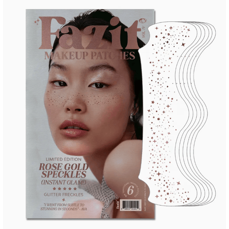 Fazit Rose Gold Stardust Speckles Makeup Patches Accessories Parts and Labour Hood River Oregon Clothing Store