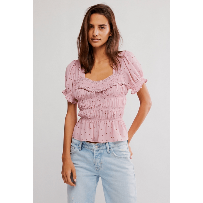 Free People Adore You Blouse Shirts & Tops Parts and Labour Hood River Oregon Clothing Store