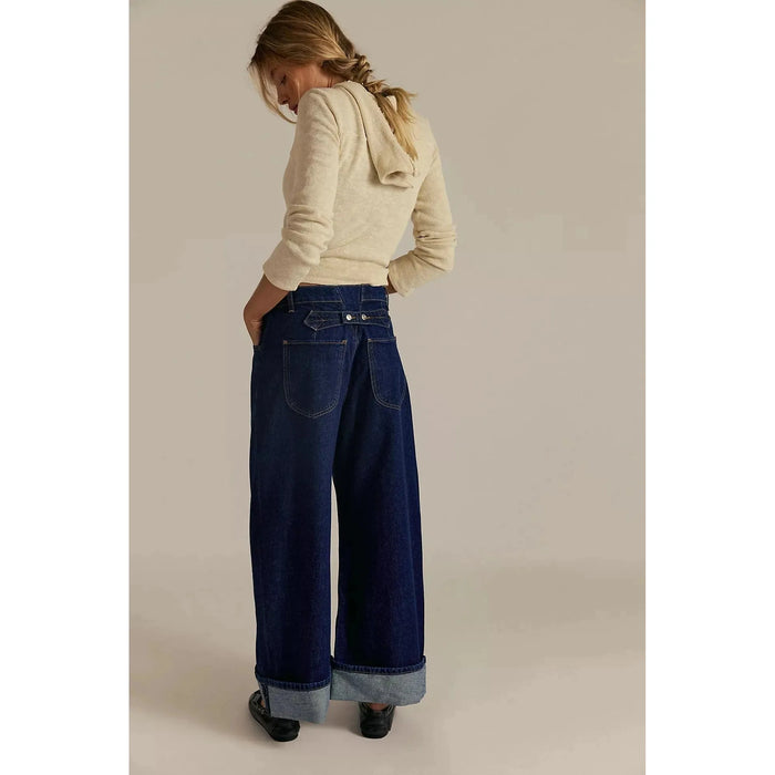 Free People Alia Wide-Leg Jeans Denim Parts and Labour Hood River Oregon Clothing Store