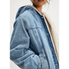 Free People Asher Cozy Denim Jacket Coats & Jackets Parts and Labour Hood River Oregon Clothing Store