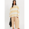 Free People Classic Striped Oversized Crewneck Shirts & Tops Parts and Labour Hood River Oregon Clothing Store