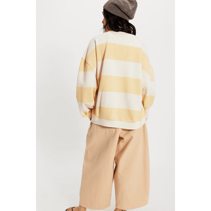 Free People Classic Striped Oversized Crewneck Shirts & Tops Parts and Labour Hood River Oregon Clothing Store