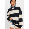 Free People Classic Striped Oversized Crewneck Shirts & Tops Parts and Labour Hood River Oregon Clothing Store