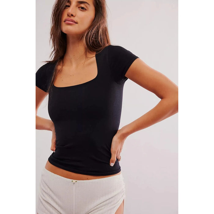 Free People Clean Lines Baby Tee Shirts & Tops Parts and Labour Hood River Oregon Clothing Store