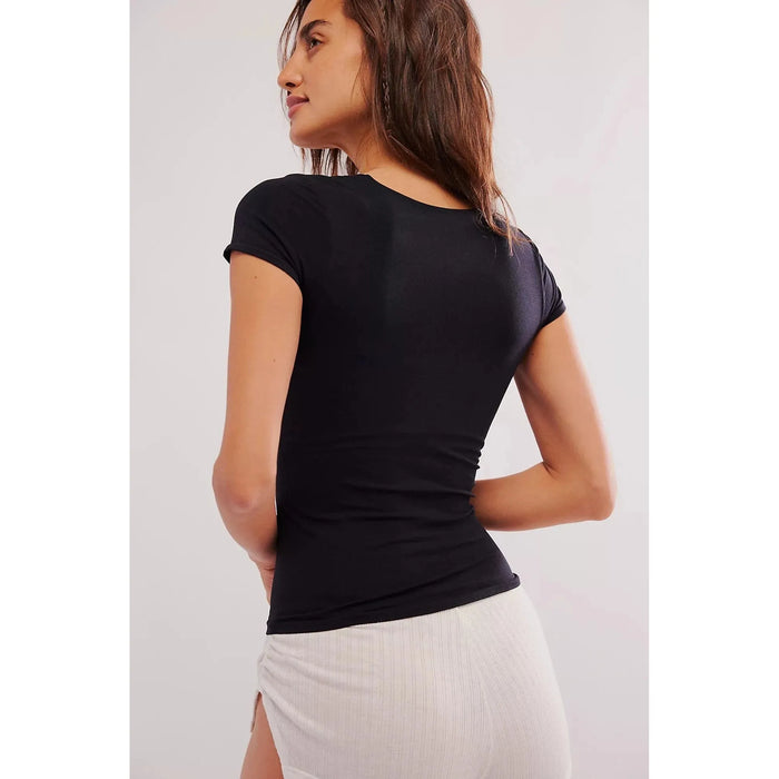 Free People Clean Lines Baby Tee Shirts & Tops Parts and Labour Hood River Oregon Clothing Store