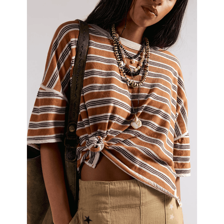 Free People Clean Rugby Tee Shirts & Tops Parts and Labour Hood River Oregon Clothing Store