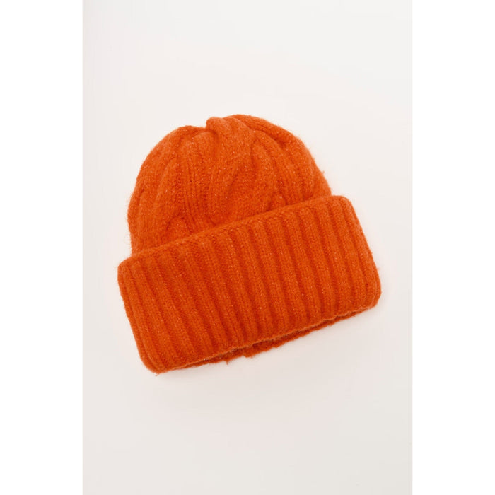 Free People Coastline Beanie Electric Orange / One Size Hats Parts and Labour Hood River Oregon Clothing Store