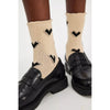 Free People Cupids Bow Socks One Size / Brown Combo Accessories Parts and Labour Hood River Oregon Clothing Store