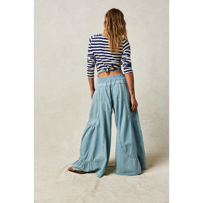 Free People Dawn On Me Cord Wide-Leg Jeans Bottoms Parts and Labour Hood River Oregon Clothing Store