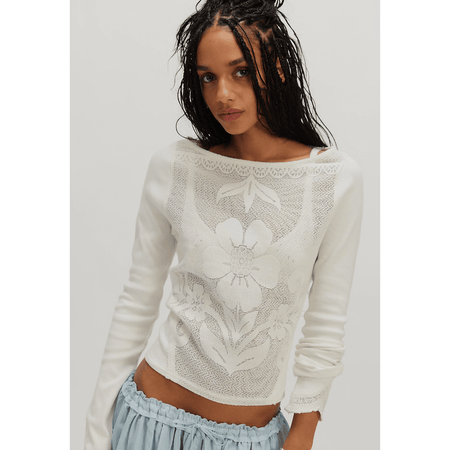 Free People Delilah Long Sleeve Top Shirts & Tops Parts and Labour Hood River Oregon Clothing Store