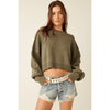 Free People Easy Street Crop Pullover Shirts & Tops Parts and Labour Hood River Oregon Clothing Store