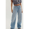 Free People Fable Low-Rise Twisted Bow Jeans Bottoms Parts and Labour Hood River Oregon Clothing Store