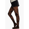Free People Floral Flocked Tights Black Combo / XS/S Accessories Parts and Labour Hood River Oregon Clothing Store