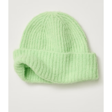 Free People Frostline Beanie Fresh Lime Accessories Parts and Labour Hood River Oregon Clothing Store