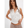 Free People Jamie Henley Tank Ivory / XS Shirts & Tops Parts and Labour Hood River Oregon Clothing Store