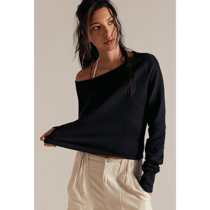 Free People Jess Long Sleeve Shirts & Tops Parts and Labour Hood River Oregon Clothing Store