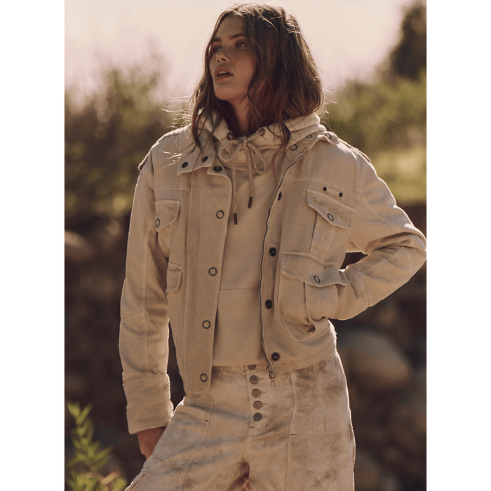 Free People Kali Washed Jacket Coats & Jackets Parts and Labour Hood River Oregon Clothing Store