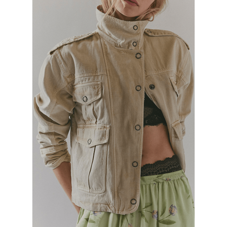 Free People Kali Washed Jacket Coats & Jackets Parts and Labour Hood River Oregon Clothing Store