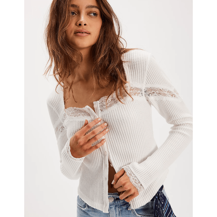Free People Let's Party Cardi Shirts & Tops Parts and Labour Hood River Oregon Clothing Store
