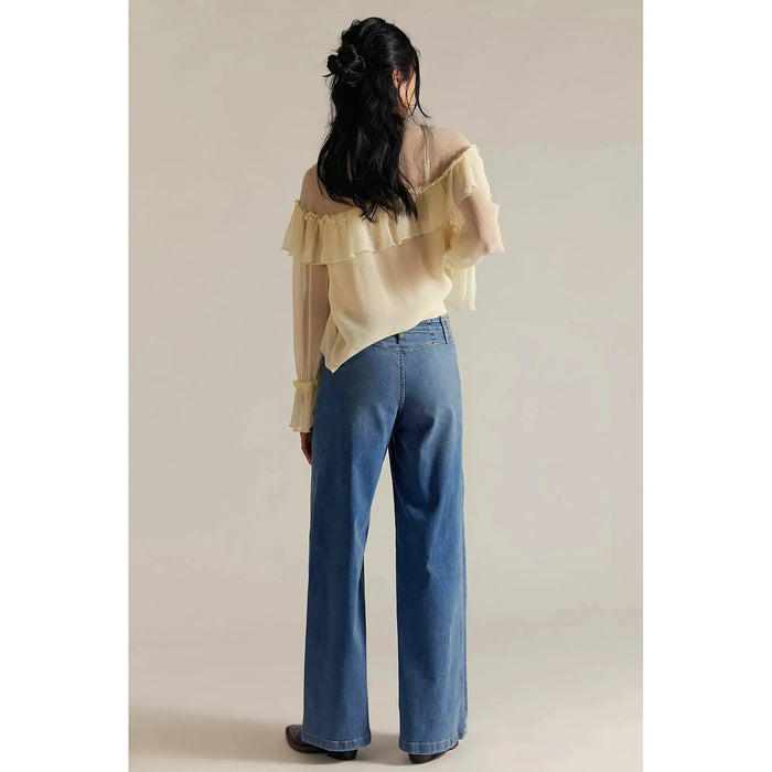 Free People Libre Wide-Leg Jeans Denim Parts and Labour Hood River Oregon Clothing Store