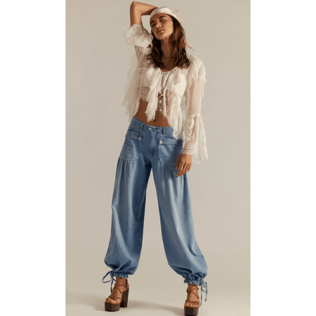 Free People Lotus Jean Bottoms Parts and Labour Hood River Oregon Clothing Store
