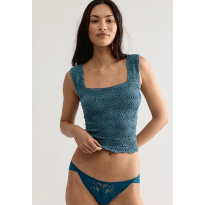 Free People Love Letter Cami Lost Lagoon / XS/S Shirts & Tops Parts and Labour Hood River Oregon Clothing Store