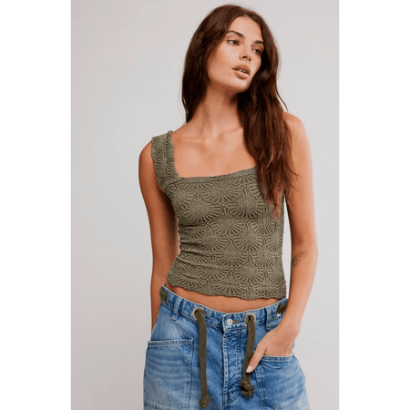Free People Love Letter Cami Shirts & Tops Parts and Labour Hood River Oregon Clothing Store