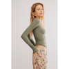 Free People Love Letter Long Sleeve Shirts & Tops Parts and Labour Hood River Oregon Clothing Store