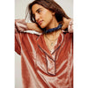 Free People Luxy Solid Velvet Shirt Shirts & Tops Parts and Labour Hood River Oregon Clothing Store
