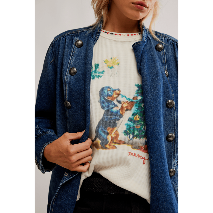 Free People Merry Meow Tee Shirts & Tops Parts and Labour Hood River Oregon Clothing Store