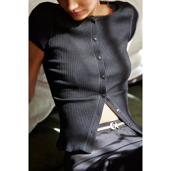 Free People Most Wanted Cardi Shirts & Tops Parts and Labour Hood River Oregon Clothing Store