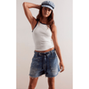Free People Moxie Shorts Timeless Blue / 24 Bottoms Parts and Labour Hood River Oregon Clothing Store