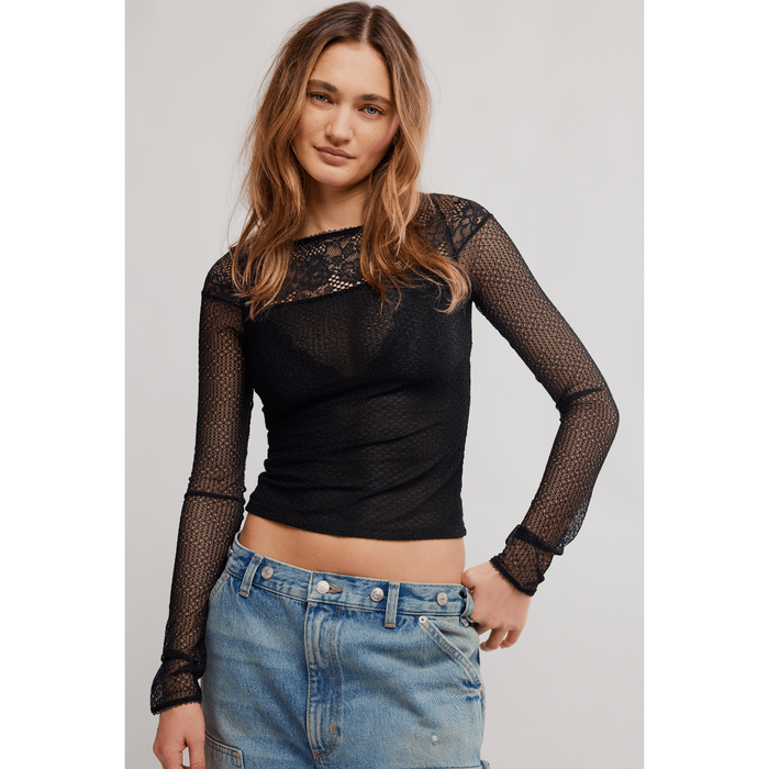 Free People Night Mode Layering Tee Shirts & Tops Parts and Labour Hood River Oregon Clothing Store
