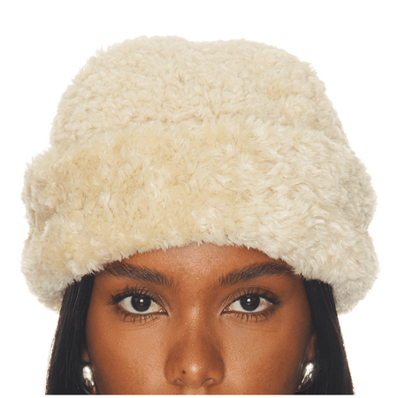 Free People Oh So Cozy Fisherman Hat Ivory Accessories Parts and Labour Hood River Oregon Clothing Store